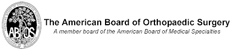 American Board of Orthopaedic Surgeons
